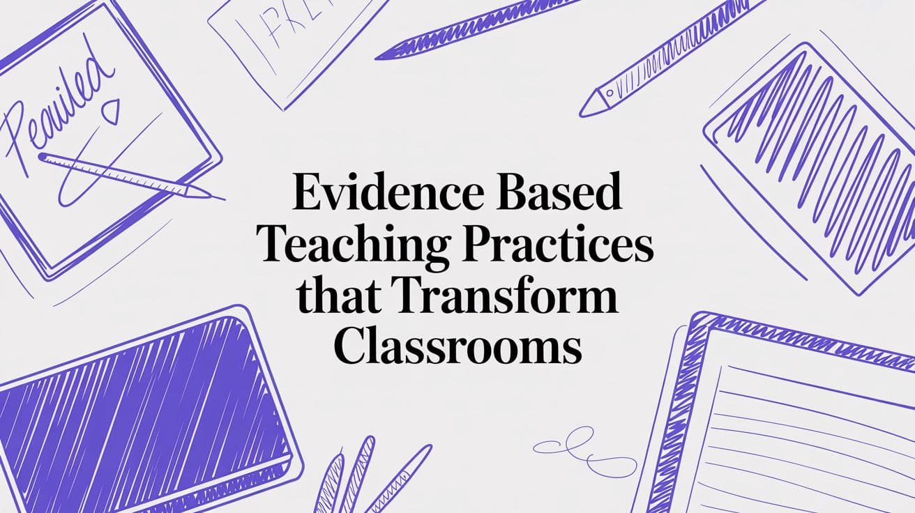 Evidence Based Teaching Practices That Transform Classrooms