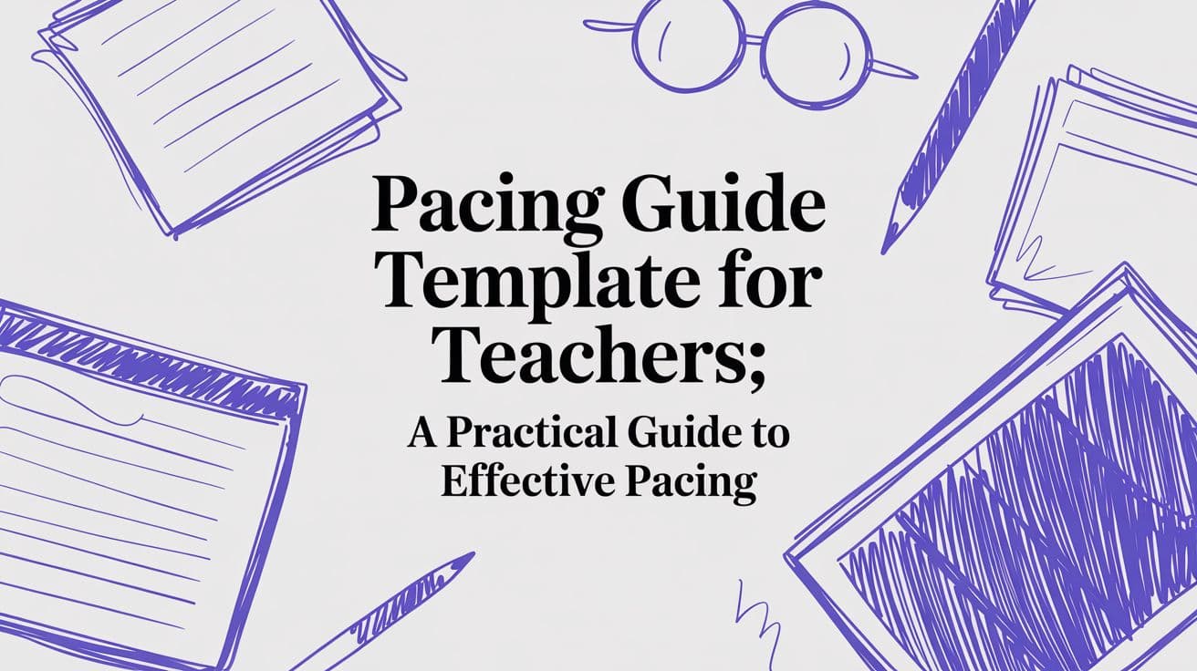 Pacing Guide Template for Teachers: A Practical Guide to Effective Pacing
