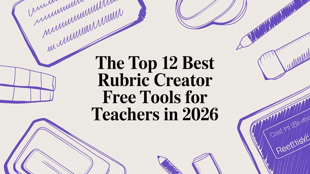 The Top 12 Best Rubric Creator Free Tools for Teachers in 2026