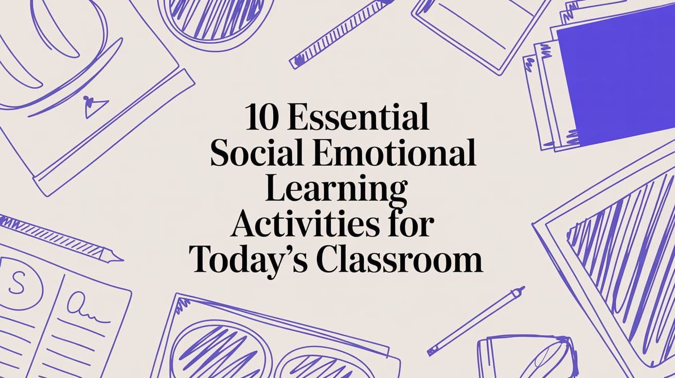 10 Essential Social Emotional Learning Activities for Today's Classroom