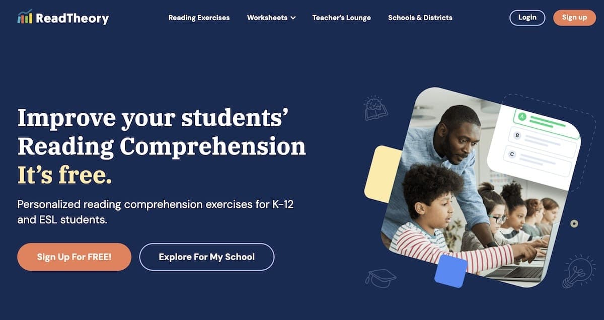 ReadTheory Screenshot