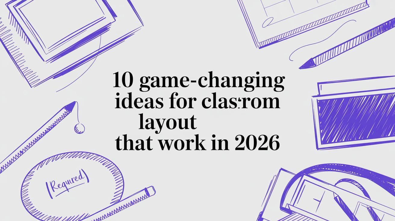 10 Game-Changing Ideas for Classroom Layout That Work in 2026