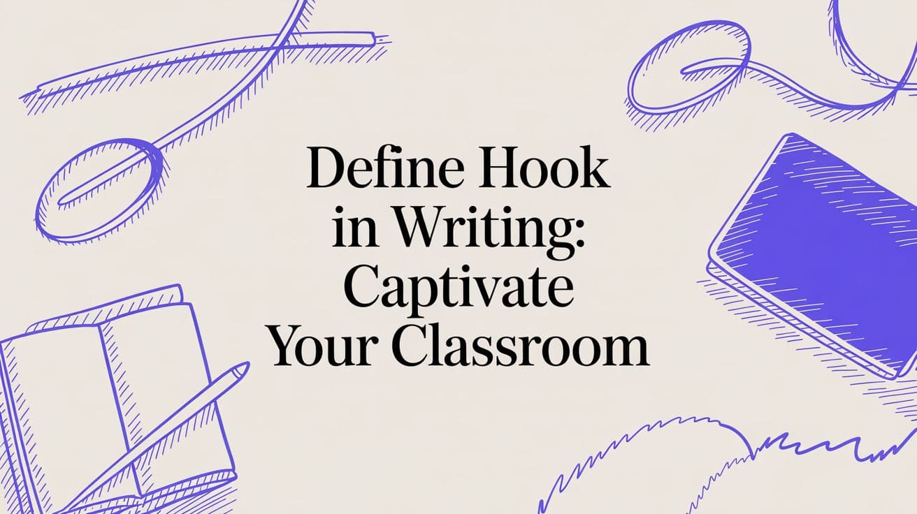Define Hook in Writing: Captivate Your Classroom