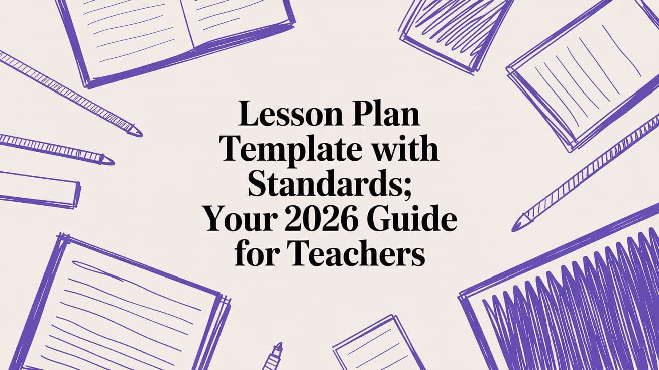 Lesson Plan Template with Standards: Your 2026 Guide for Teachers