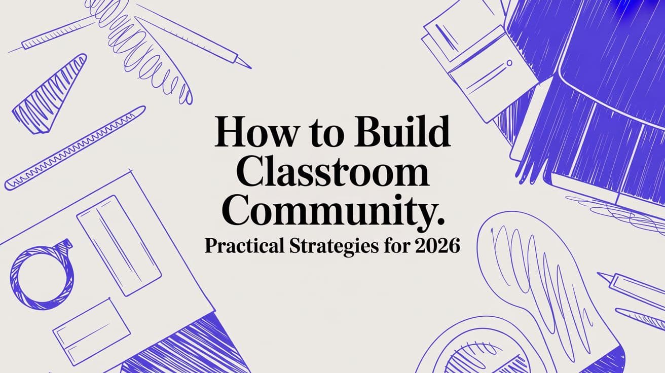 How to Build Classroom Community: Practical Strategies for Teachers