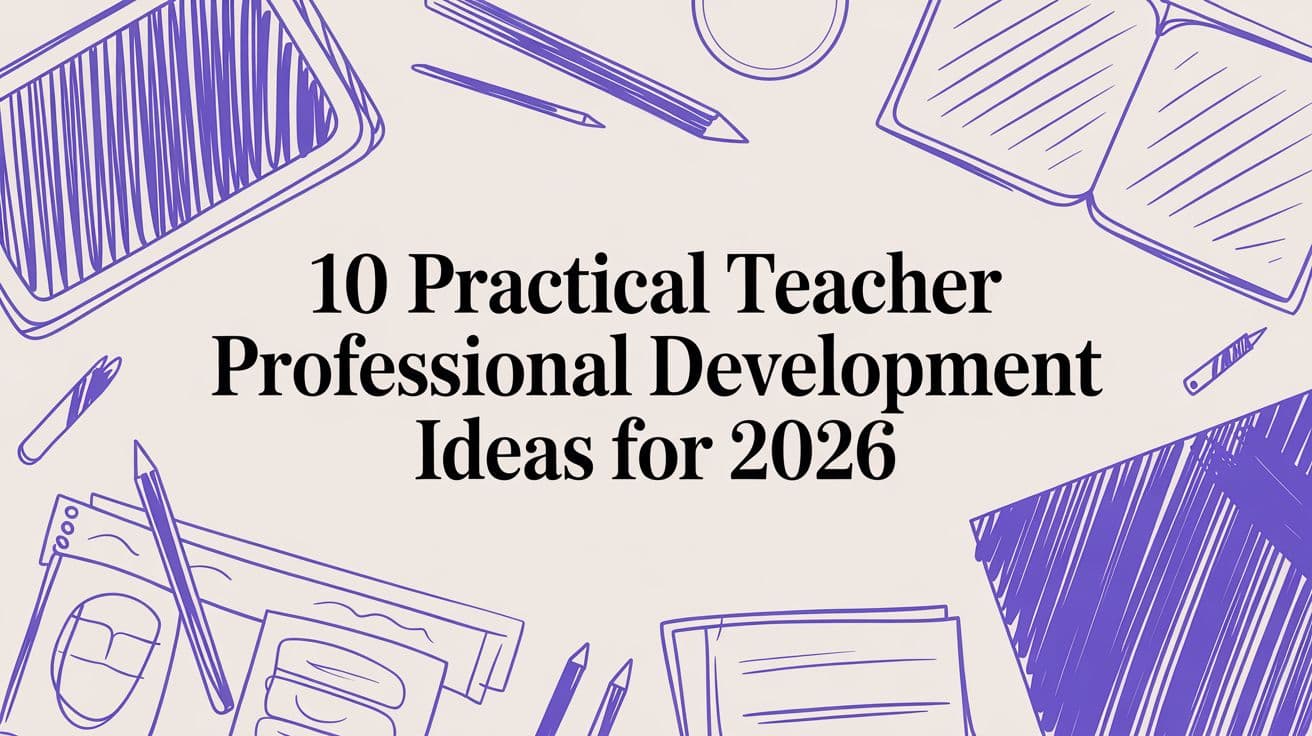 10 Practical Teacher Professional Development Ideas for 2026