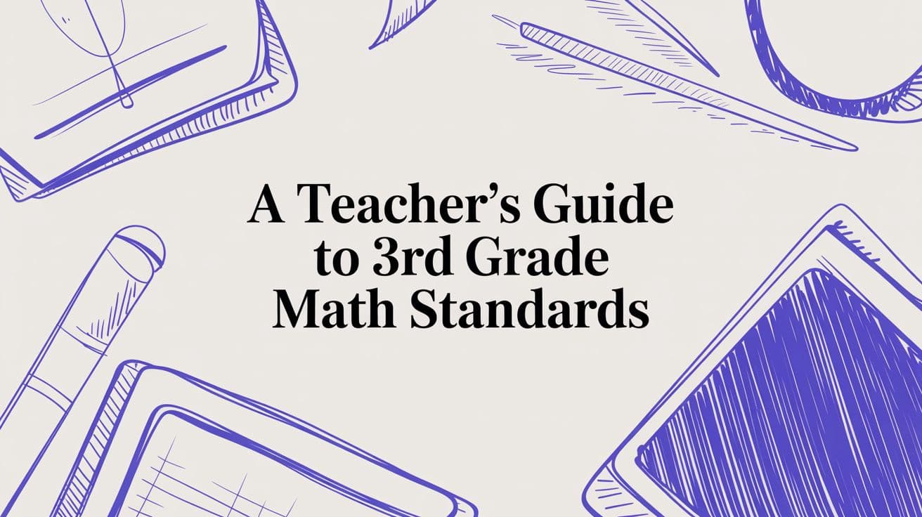 A Teacher's Guide to 3rd Grade Math Standards