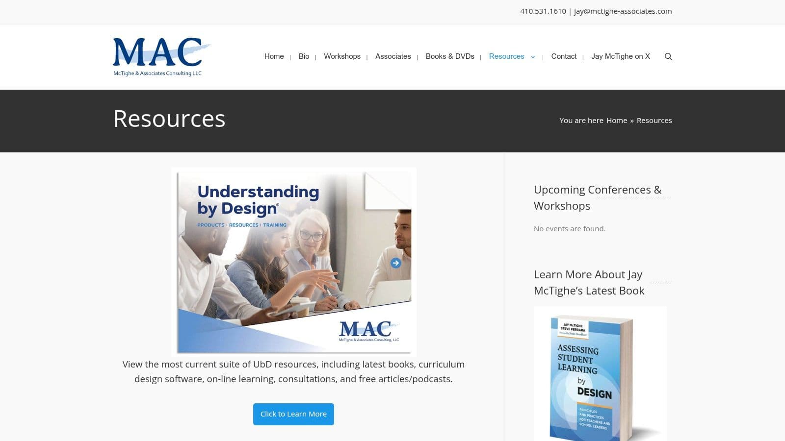 Understanding by Design (UbD) – Template 2.0 (Jay McTighe & Grant Wiggins)