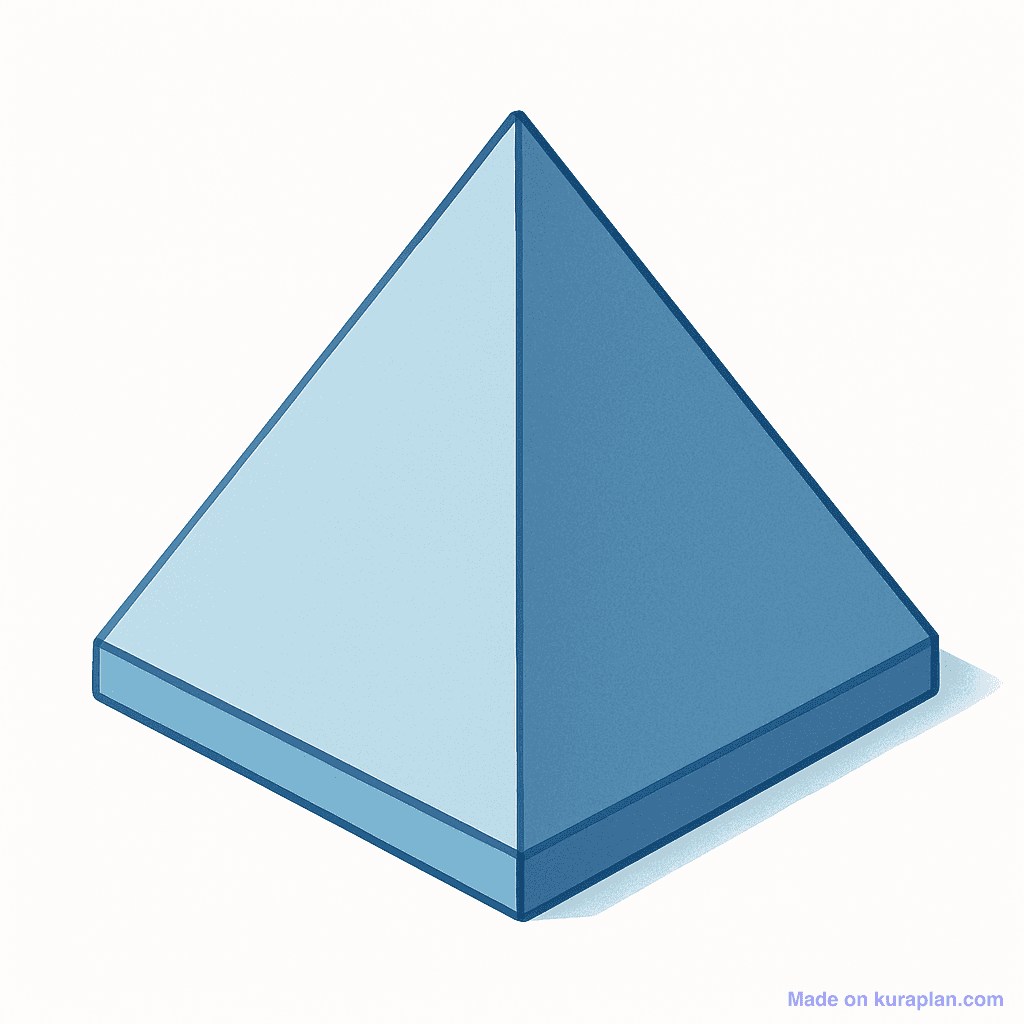 Square-Based Pyramid (3D)