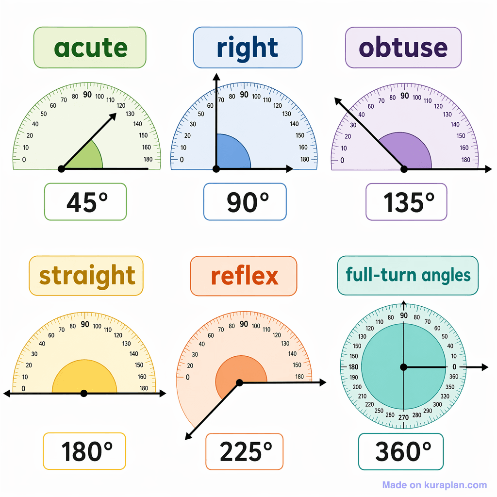 Types of Angles (simple)