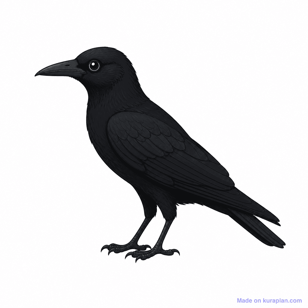 Animal Bird Crow