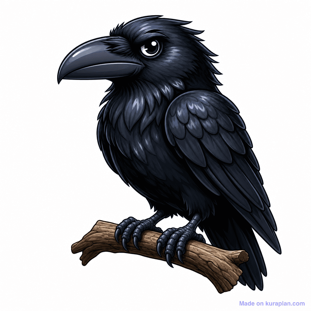 Animal Bird Raven
