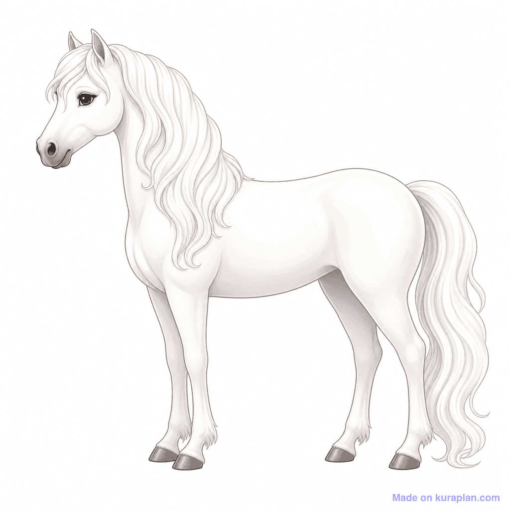 Animal Horse White