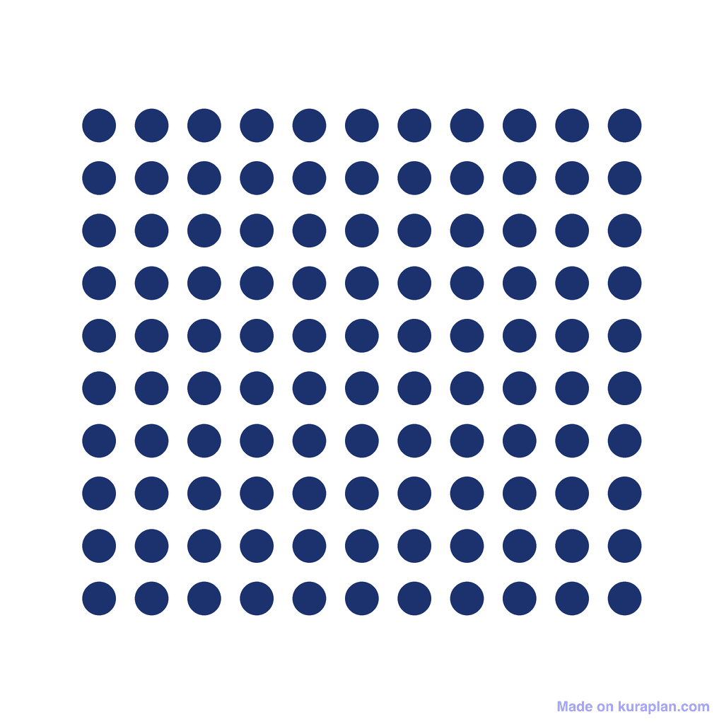 Array — 10 × 11 = 110