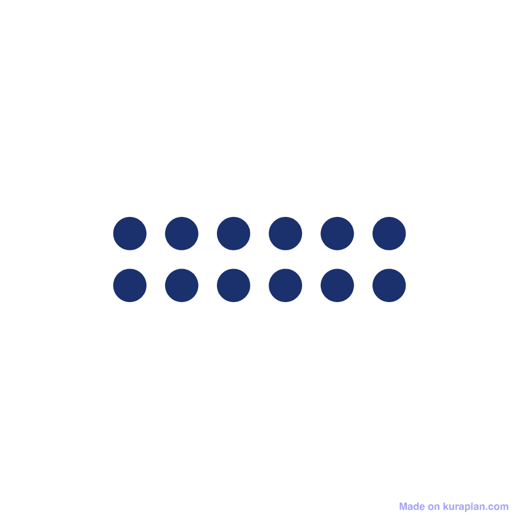 Array — 2 × 6 = 12