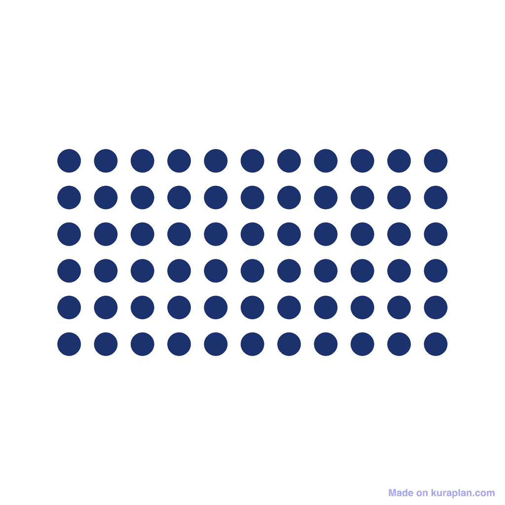 Array — 6 × 11 = 66