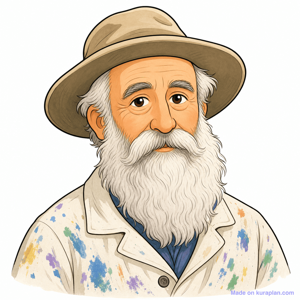 Claude Monet Portrait