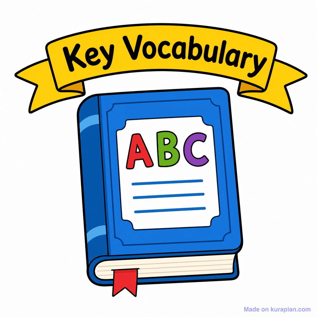 Banner Key Vocabulary Book