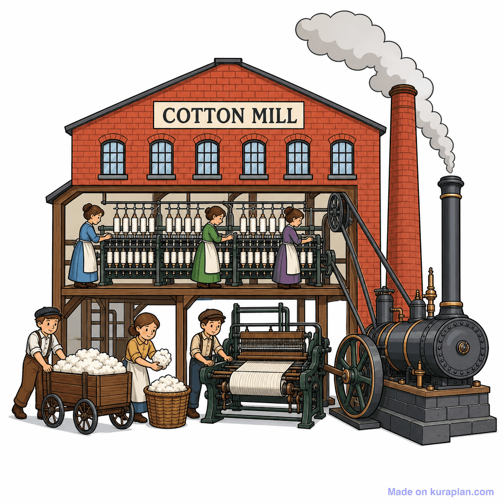 British Industrial Revolution Factory