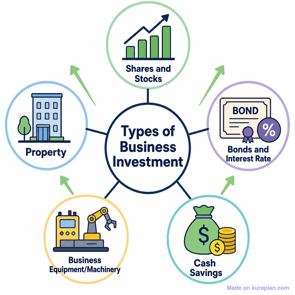 Types of Business Investment (simple)