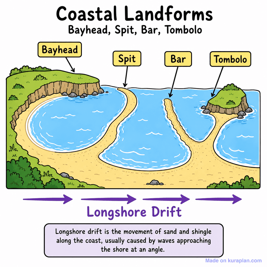 Coast Deposition Features