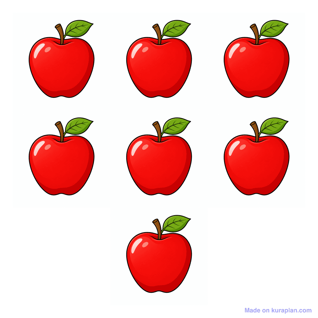 Collection — 7 apples