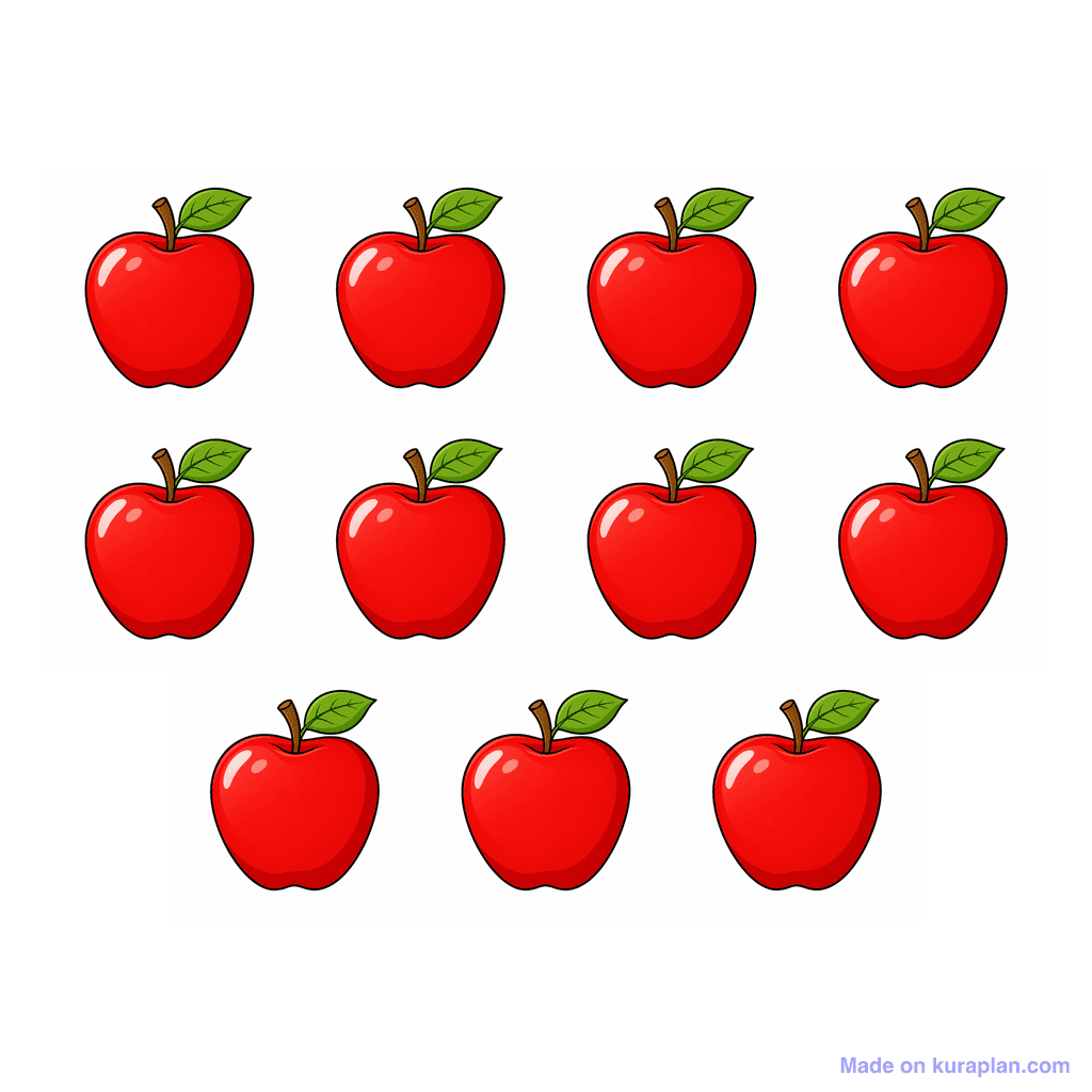 Collection — 11 apples