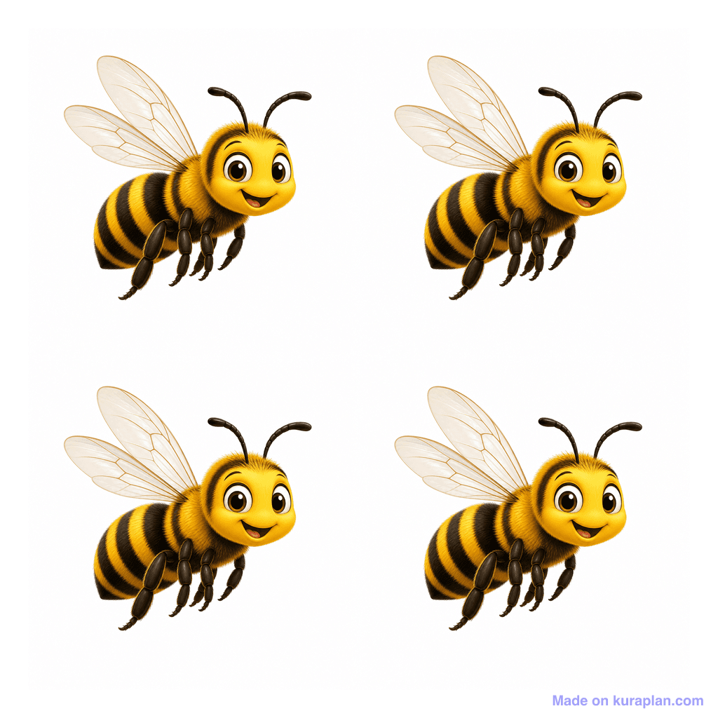 Collection — 4 bees