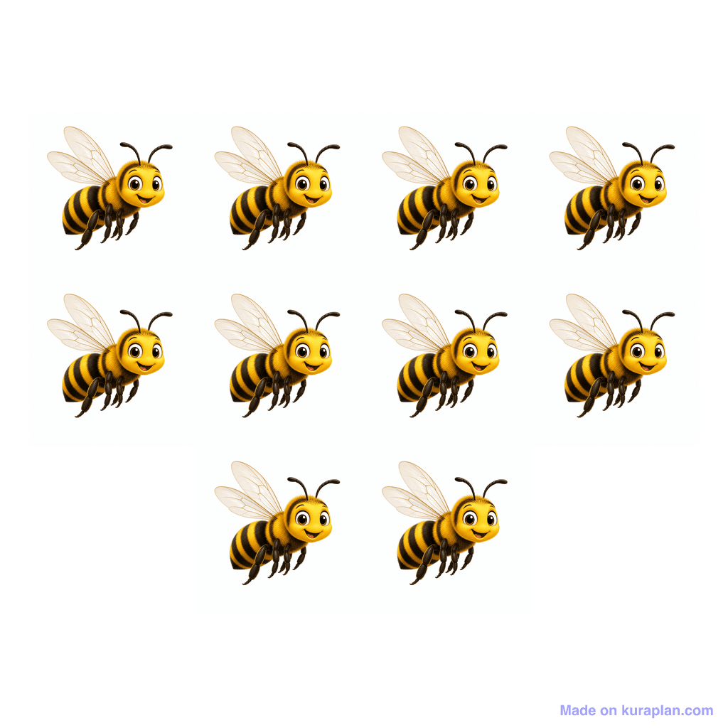 Collection — 10 bees