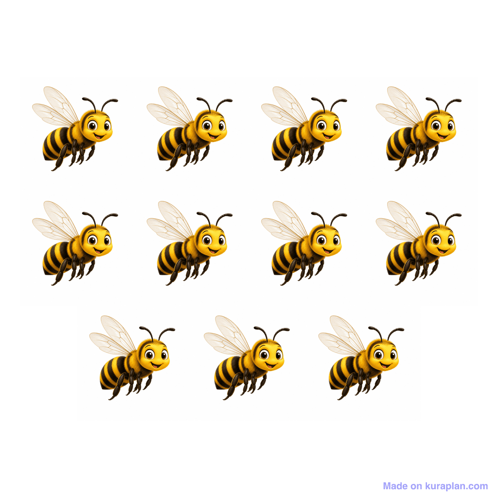 Collection — 11 bees