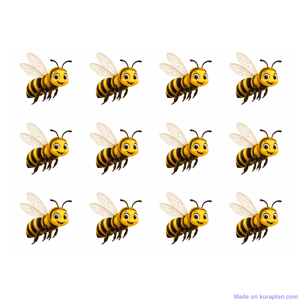 Collection — 12 bees