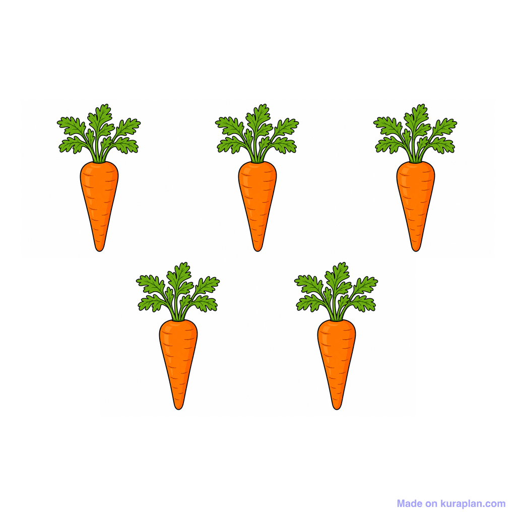 Collection — 5 carrots