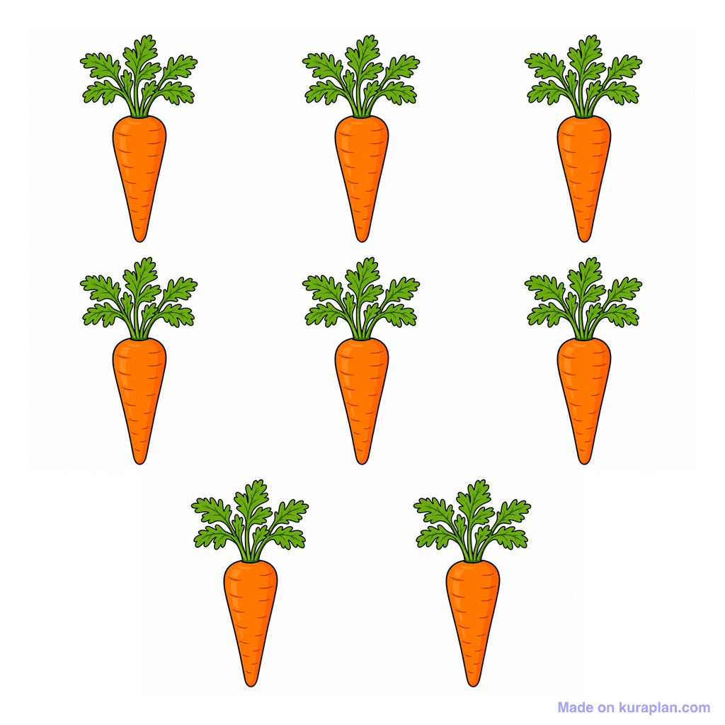 Collection — 8 carrots