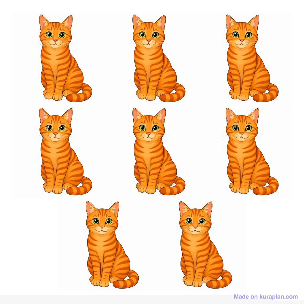 Collection — 8 cats
