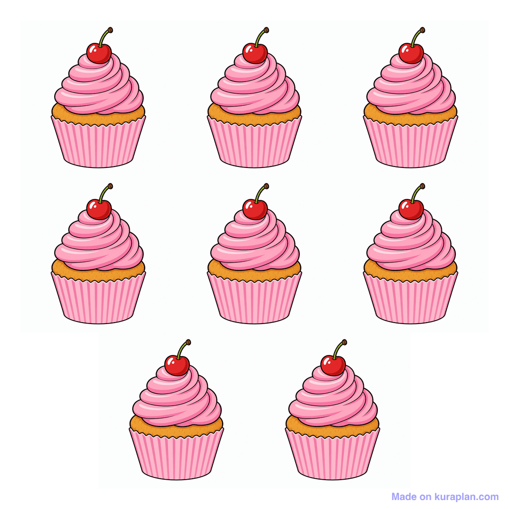 Collection — 8 cupcakes