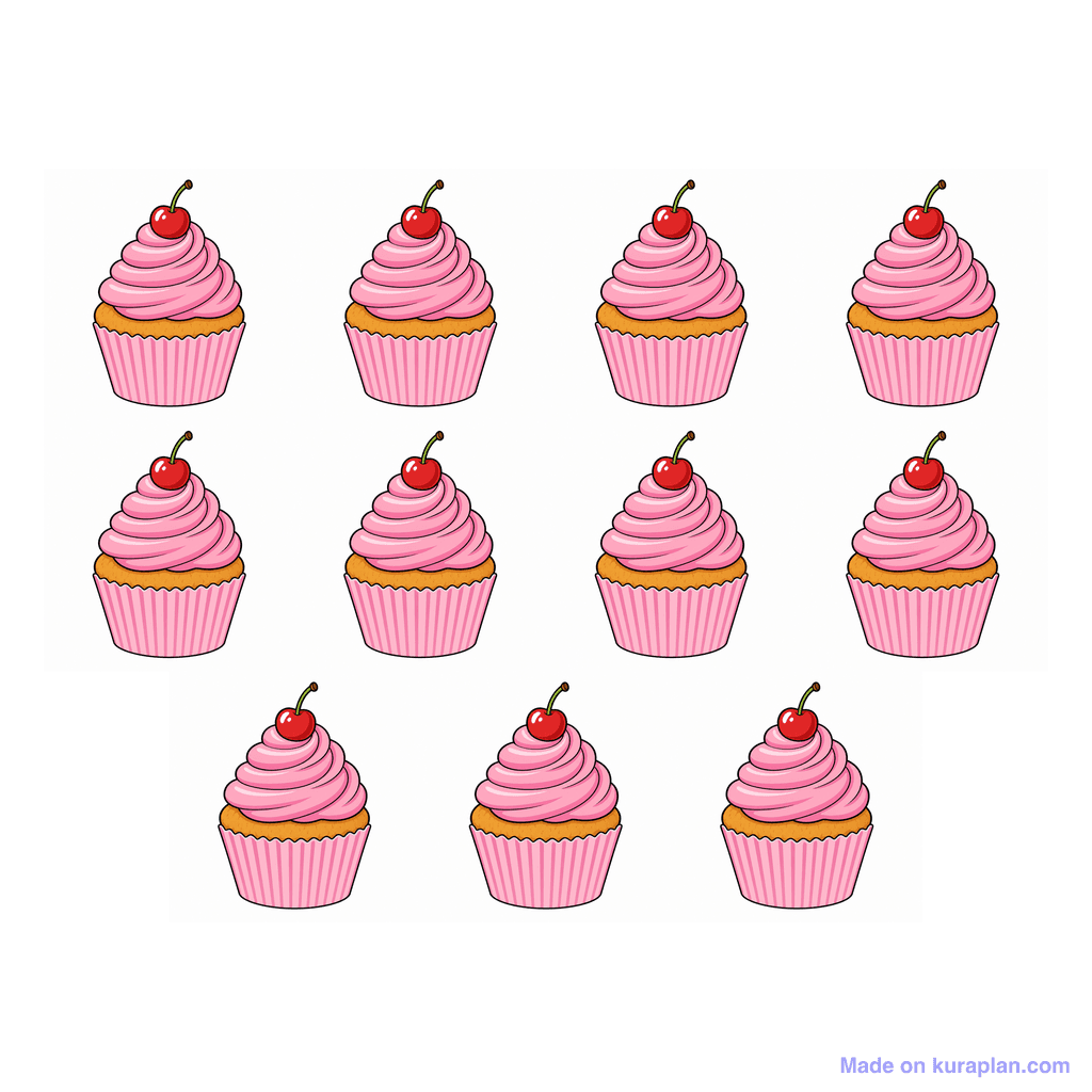 Collection — 11 cupcakes