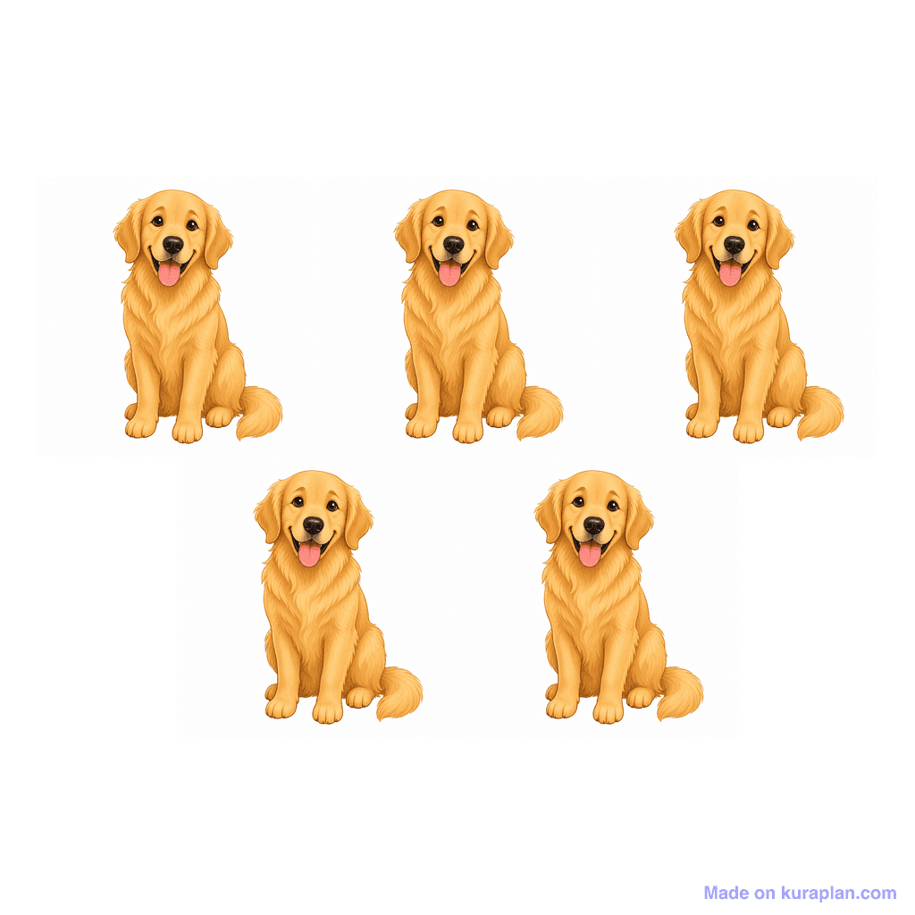 Collection — 5 dogs