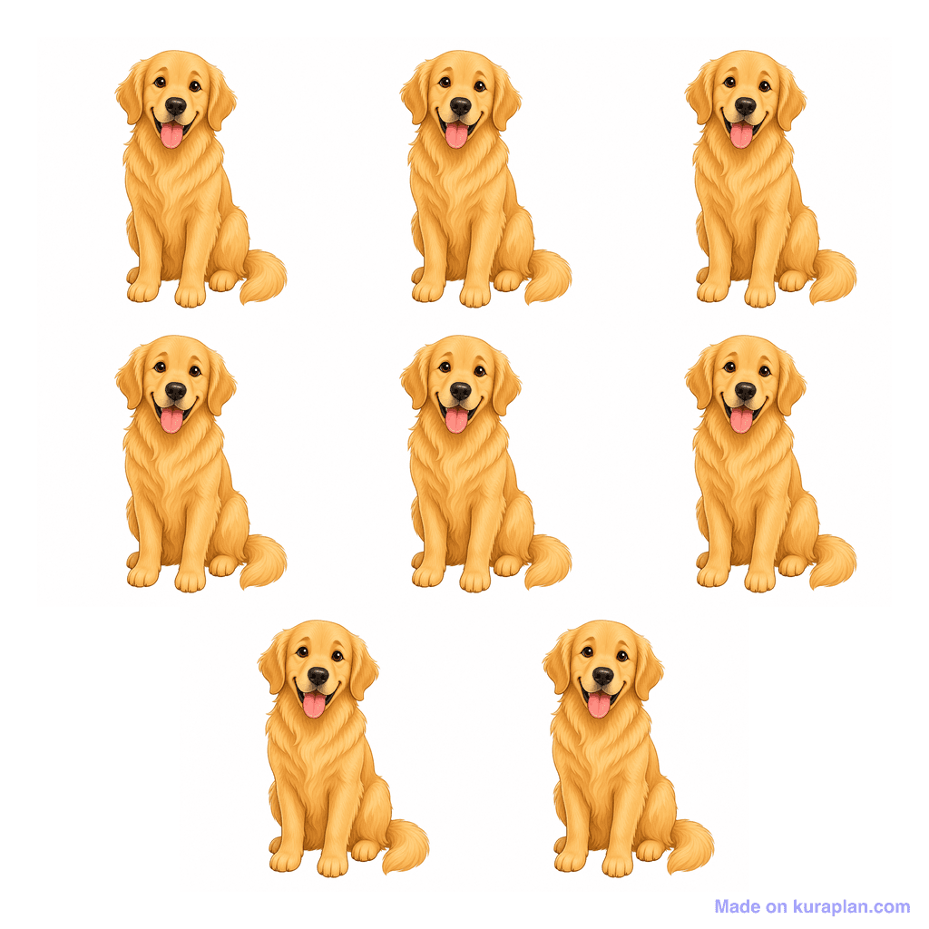 Collection — 8 dogs