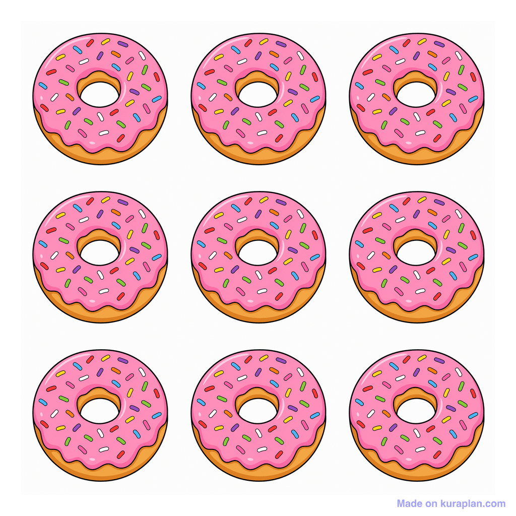 Collection — 9 donuts