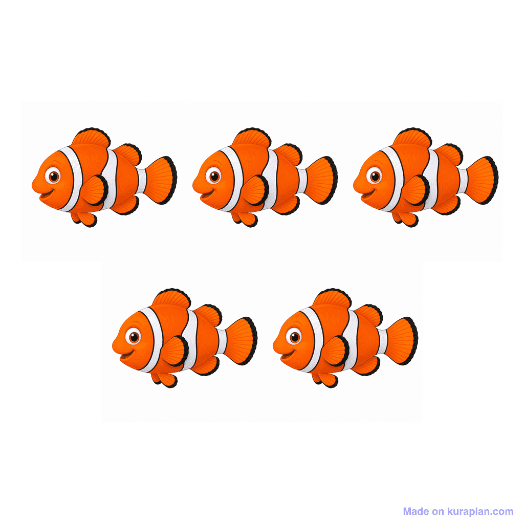Collection — 5 fish