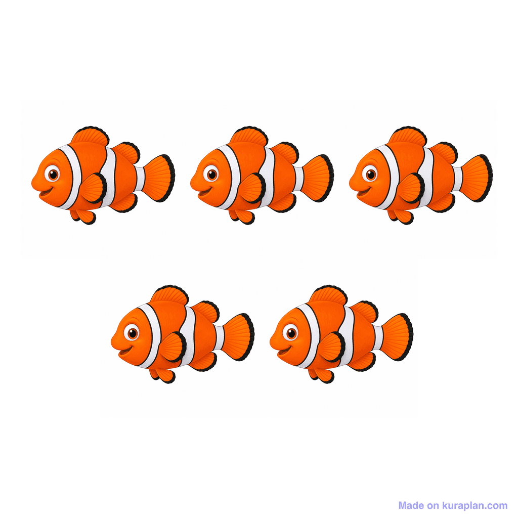 Collection — 5 fish