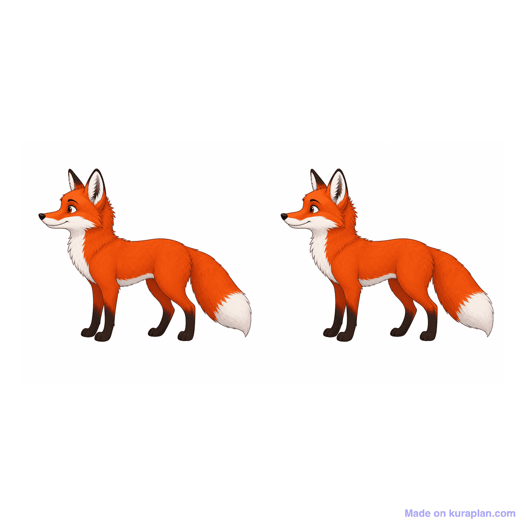 Collection — 2 foxes
