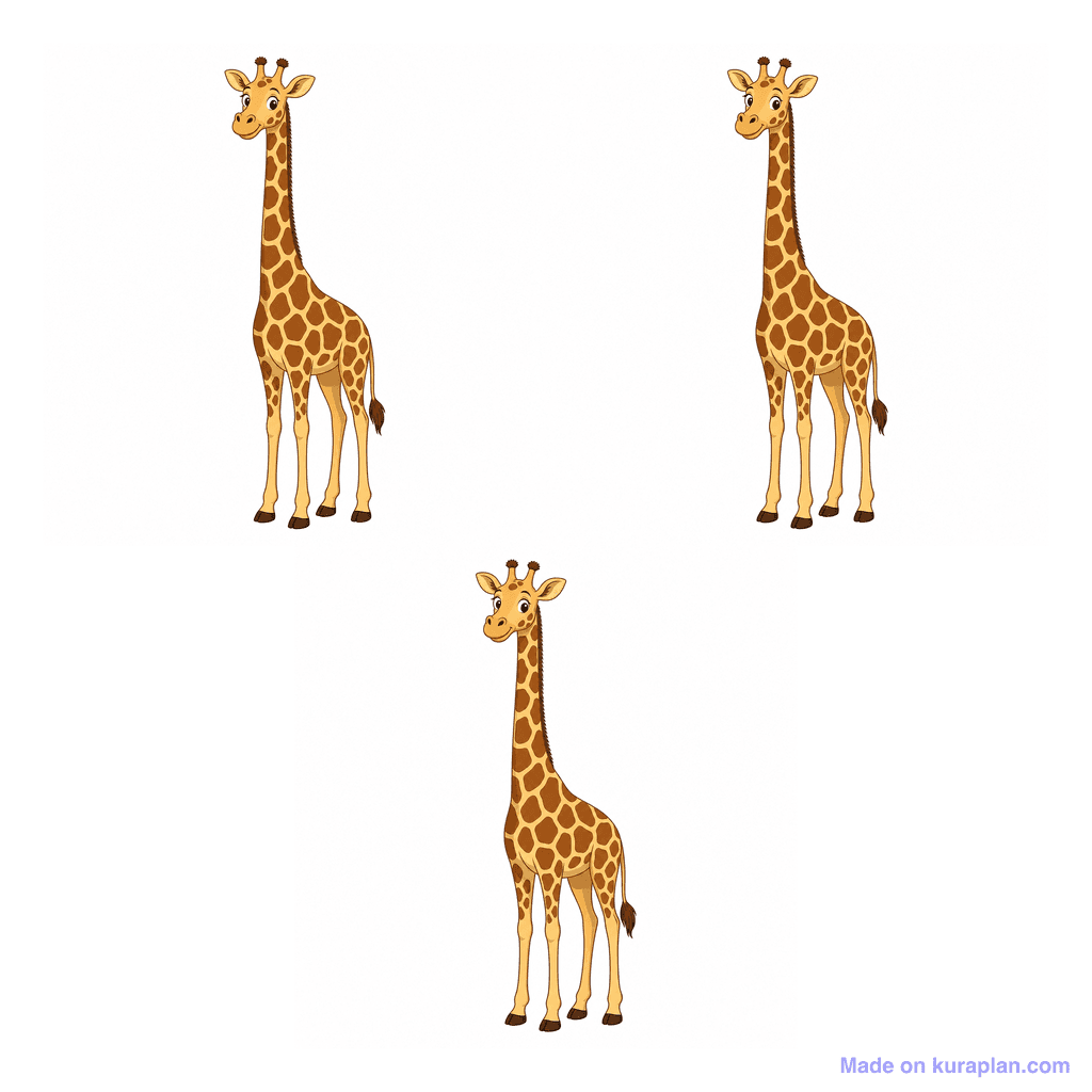 Collection — 3 giraffes