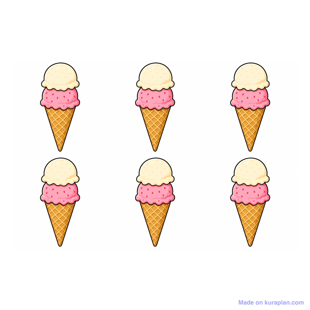 Collection — 6 ice creams