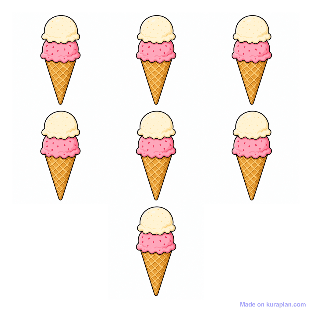 Collection — 7 ice creams