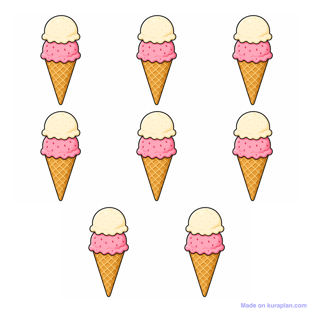 Collection — 8 ice creams
