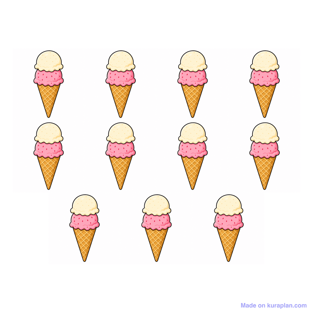 Collection — 11 ice creams