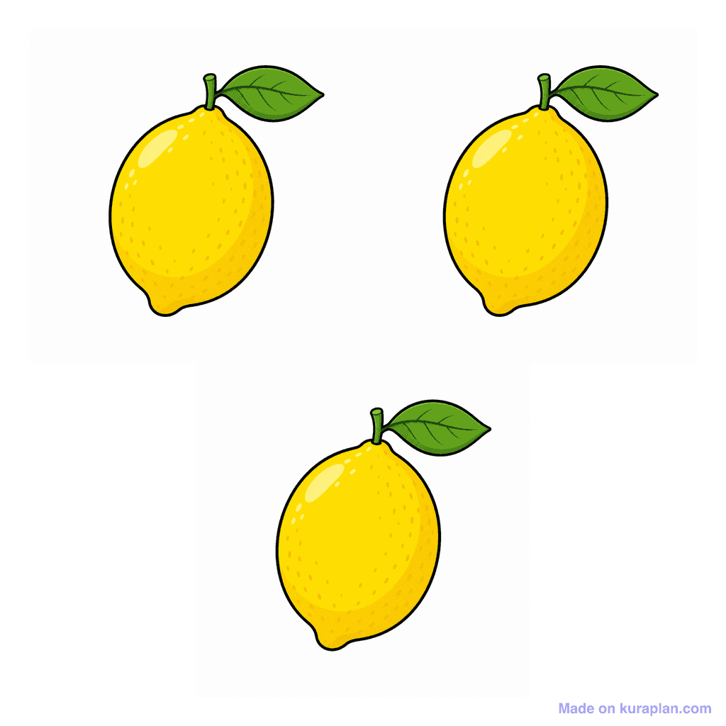 Collection — 3 lemons