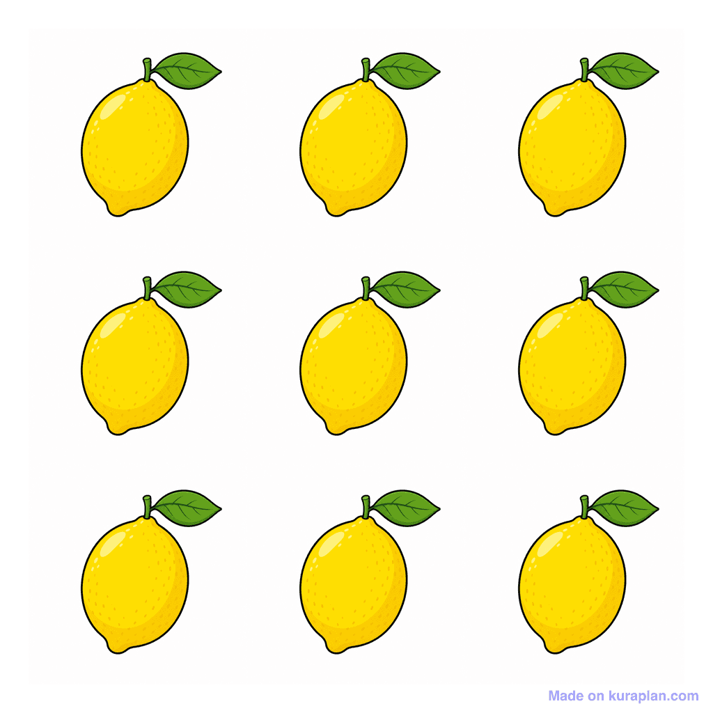 Collection — 9 lemons