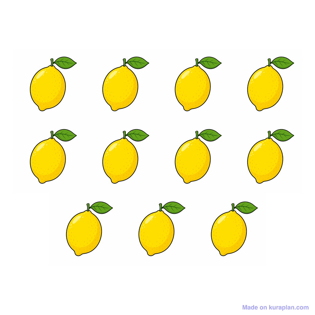 Collection — 11 lemons